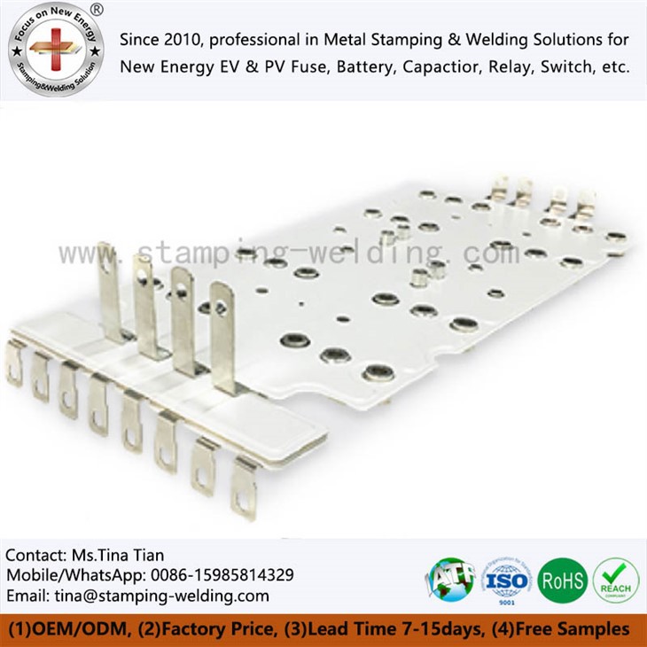 Custom Polyvinyl Fluoride Insulated Laminated Busbar