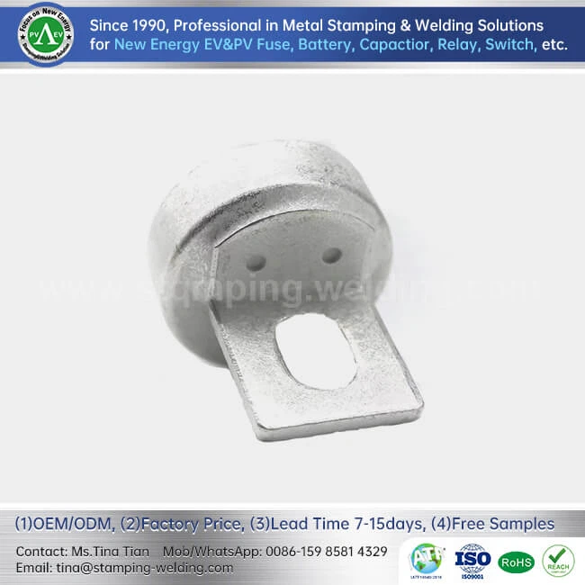 Copper Metal End Cap and Fuse Link Contact
