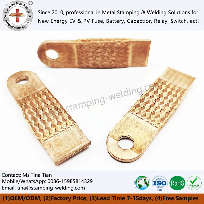 Punutud painduv busbar