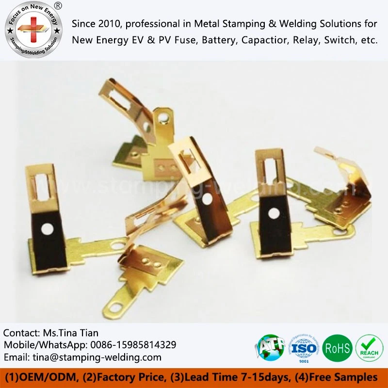 Brass Metal Stamping Parts Electrical Accessories Components
