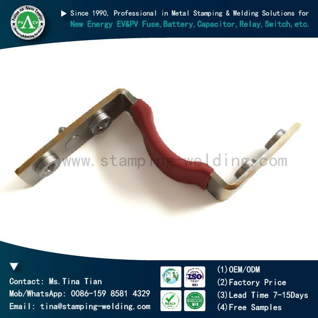 Insulated Copper Busbar with Heat Shrink Tube