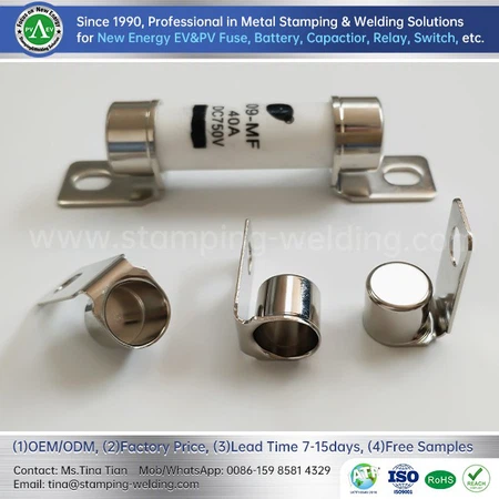 Solar Photovoltaic Fuse Copper Contact Solar Photovoltaic Fuse Copper Contact