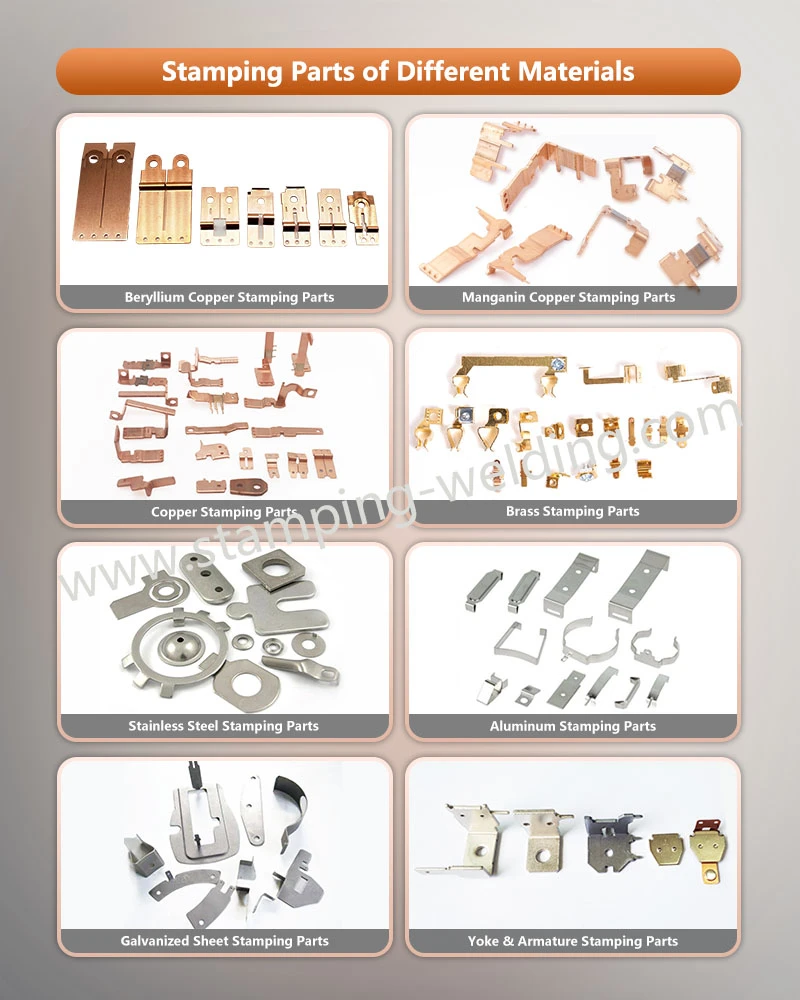 Copper Sheet Stamping for Electric Relay of Different Materials Copper Sheet Stamping for Electric Relay of Different Materials
