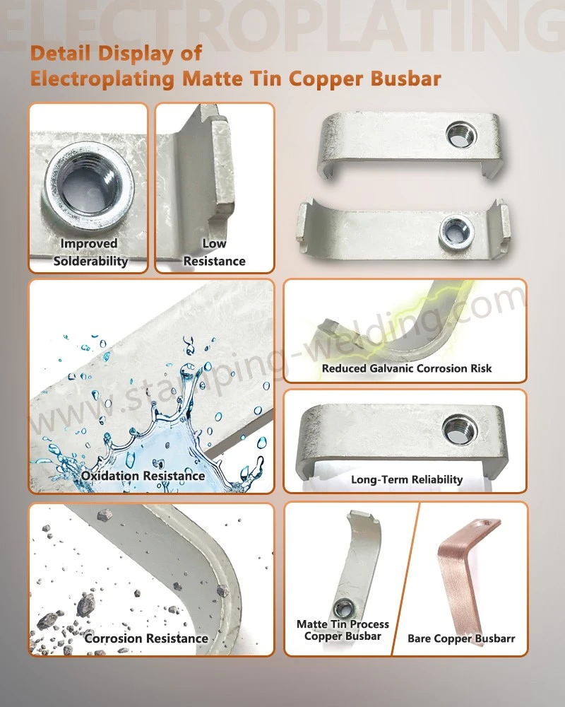 Detail Display of Tinned Copper BusBar Detail Display of Tinned Copper BusBar